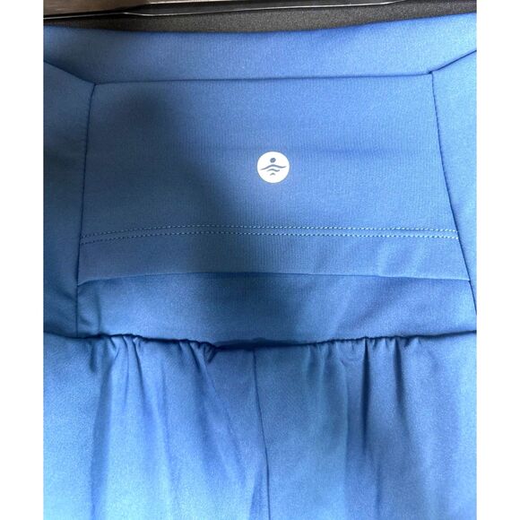 Halara Women's Blue Softlyzero Airy Athleisure High- Waist Long Shorts NWT - Picture 3 of 7